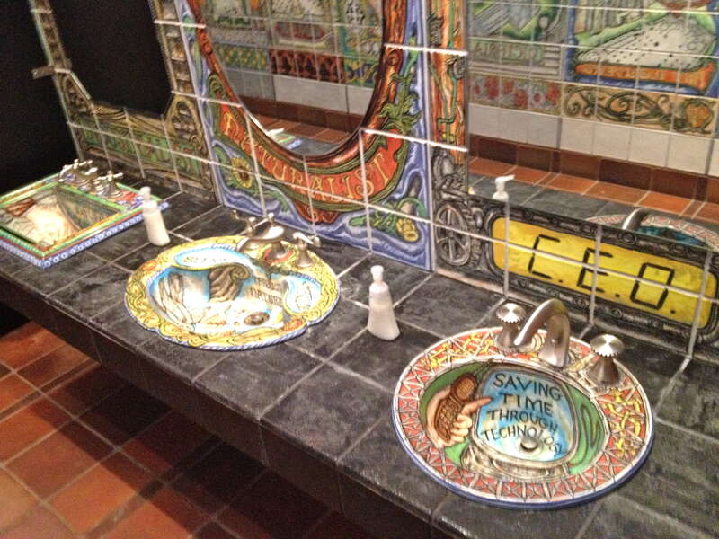 Award-winning bathroom at the John Michael Kohler Arts Center