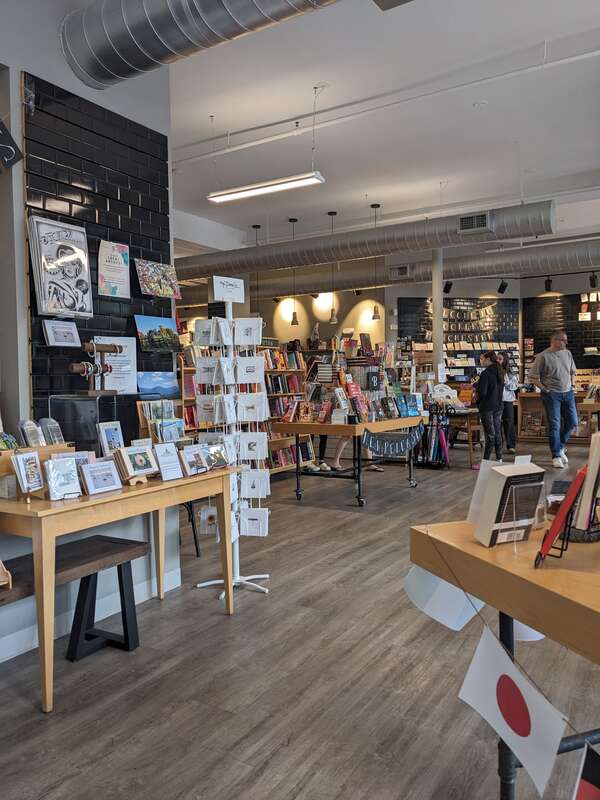 Bookery Manchester bookstore at 844 Elm Street in downtown Manchester, New Hampshire.