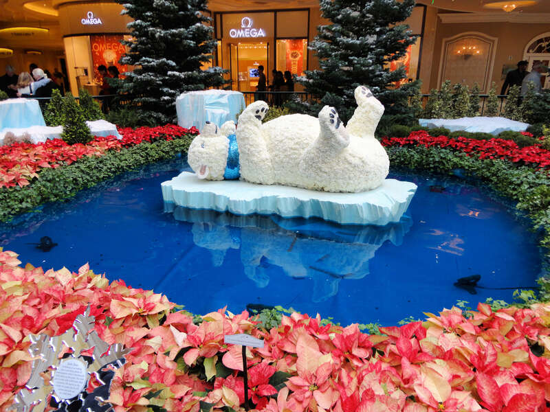 Botanical Gardens, Bellagio Hotel and Casino, Las Vegas, Nevada, USA