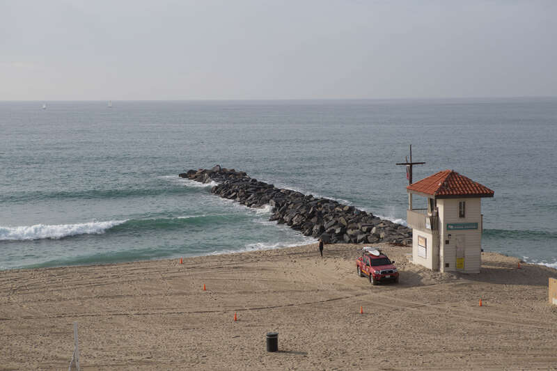 Breakwater In Redondo Beach