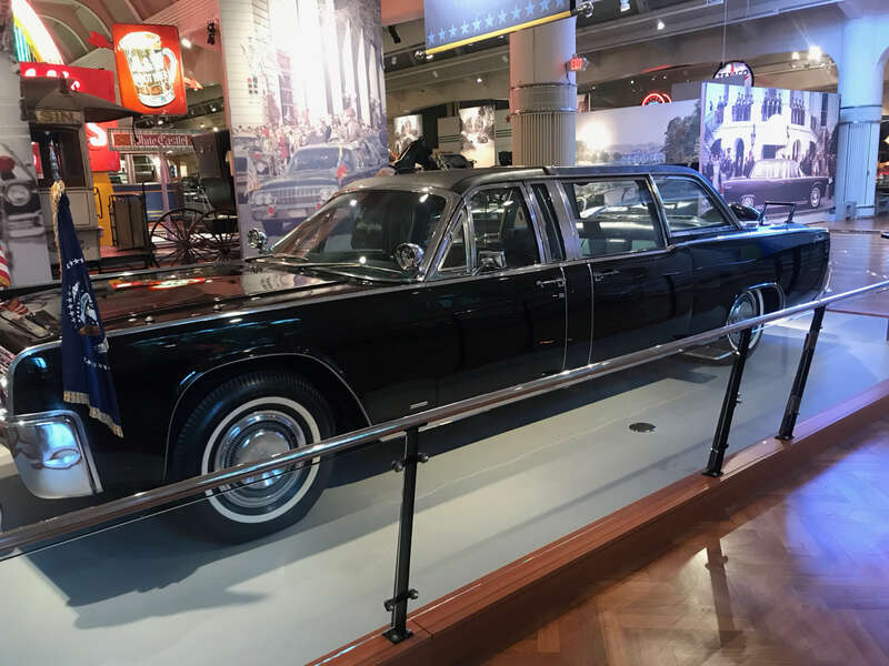 Car Lincoln was shot in