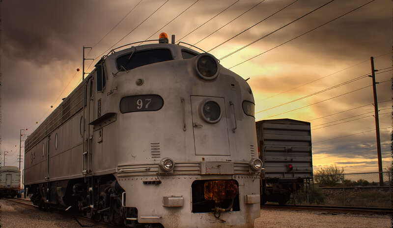 I am amazed of how little I know about my own backyard.    A couple of weeks ago while browsing  flicker I found an image titled “Chandler” with an image of a train. Armed with my Canon camera and HDR instructions I went to find the   Arizona Railway