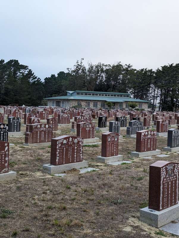Chinese Cemetery in Daly City, California