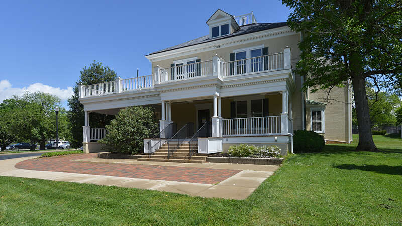 This house was built in 1895 and restored in 1995. The house, along with an addition attached to it serve as the city hall for Gaithersburg. 31 South Summit Avenue, Gaithersburg, MD 20877.