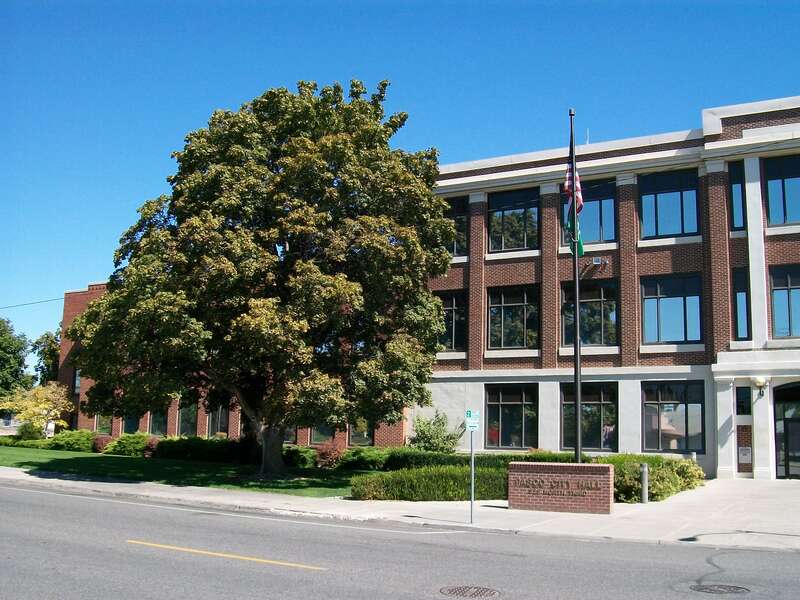 City hall in Pasco, Washington.