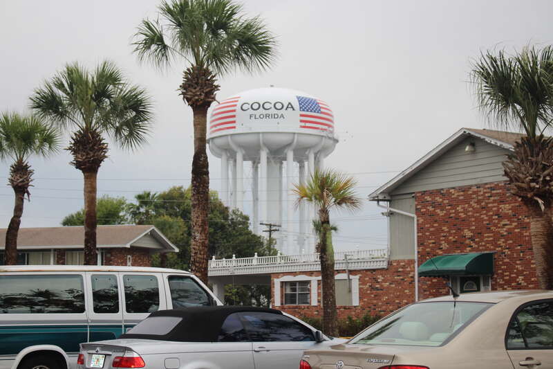 Cocoa water tower, Cocoa, Brevard County, Florida