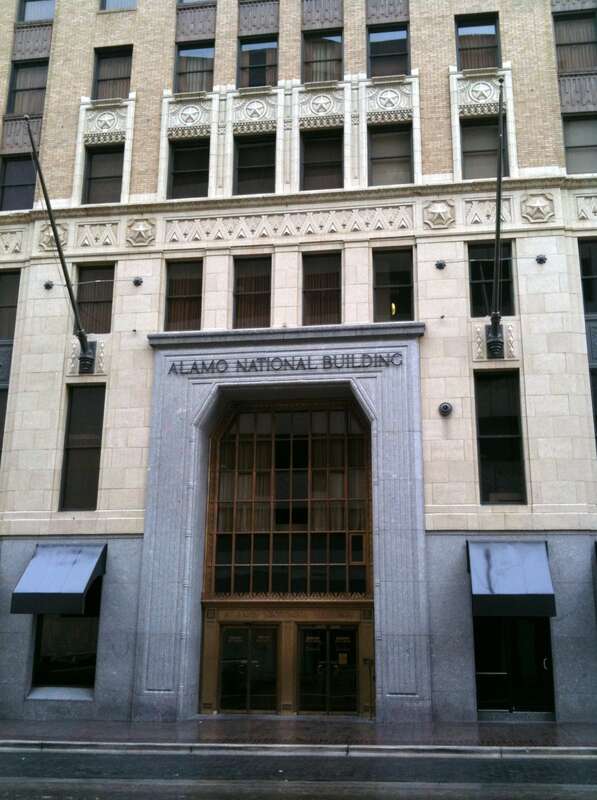 San Antonio Trip, Drury Plaza Hotel.  Our hotel was a great old building with a lot of character.  In its previous life, it was the Alamo National Bank, built in 1929.  The building is listed on the National Register of Historic Places.