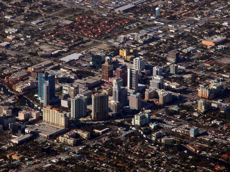 Aerial view of FLL