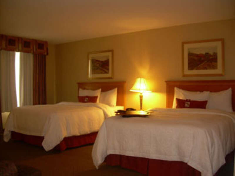 This brand new Hampton Inn &amp;amp; Suites is surrounded by the Marcus 16 Cinema IMAX as well as Dave &amp;amp; Busters, Famous Dave's and Home Run Inn pizza.  We are 18 miles west of downtown Chgo and 10 miles from O'Hare located off I-355 tollway at Lake