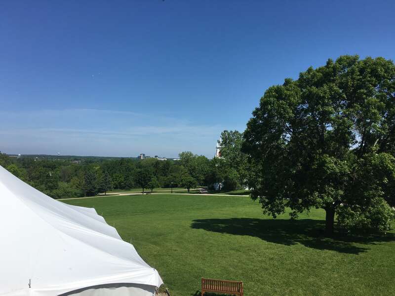 Overlooking Heritage Hill State Historical Park in Green Bay, WI.