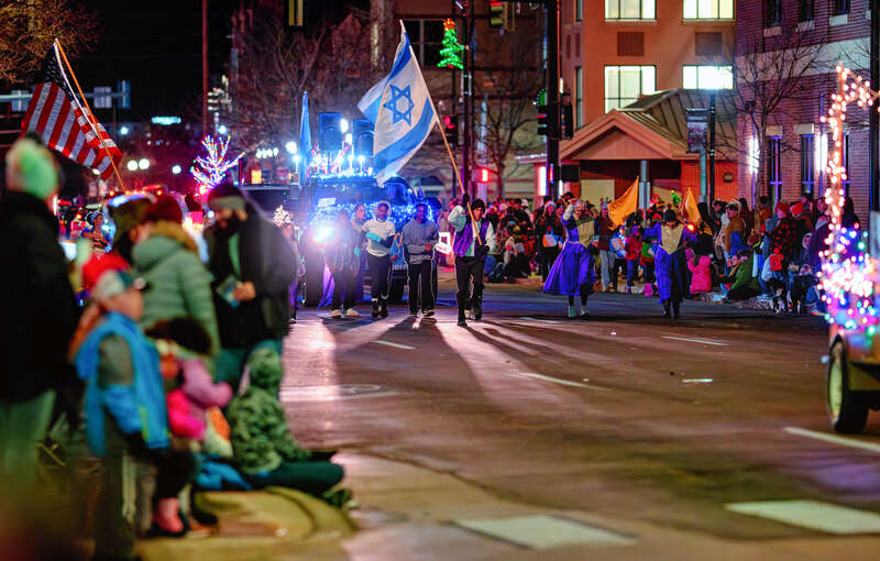 The Cheyenne Christmas Parade on November 30, 2024, in Cheyenne, Wyoming.