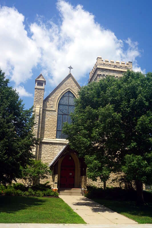 St. Matthew's Episcopal Church in Kenosha, Wisconsin (United States).