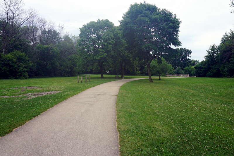Lake Park in Milwaukee, Wisconsin (United States).