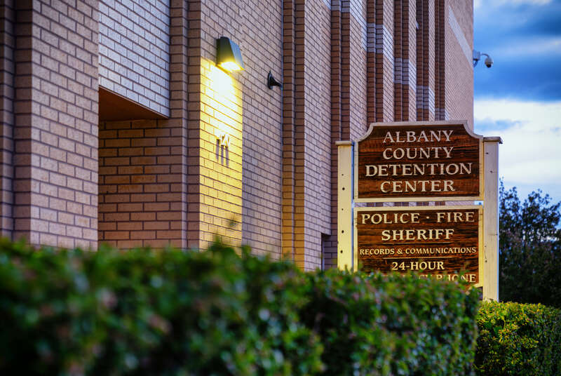 The Albany County Detention Center in Laramie, Wyoming, as seen on June 21, 2024.