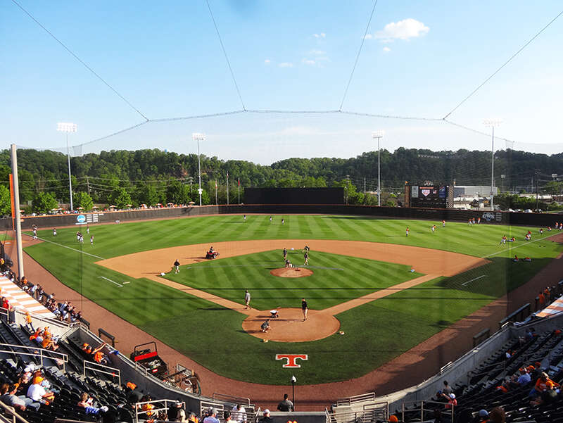 Lindsey Nelson Stadium in Knoxville, TN. Home of the University of Tennessee Volunteers baseball team.
