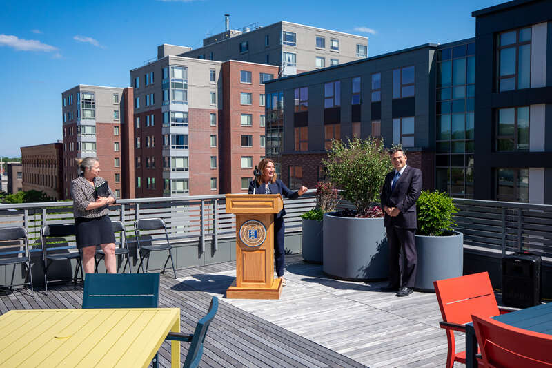 Lt. Governor Polito highlights FORWARD legislation in Malden