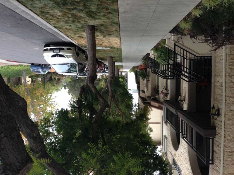 Streets and buildings in Mountain View, California