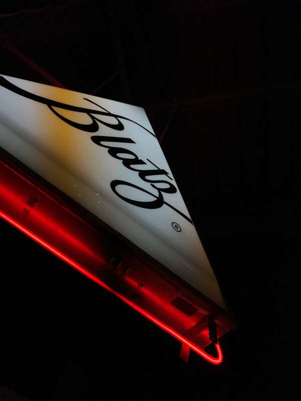 A neon exhibit at the Neville Public Museum in Green Bay, WI.
