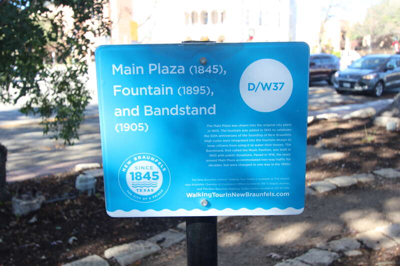New Braunfels Main Plaza Park