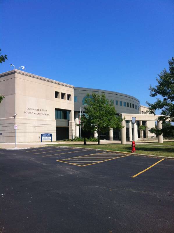 Dr. Charles R. Drew Science Magnet School after 2013 reconstruction.