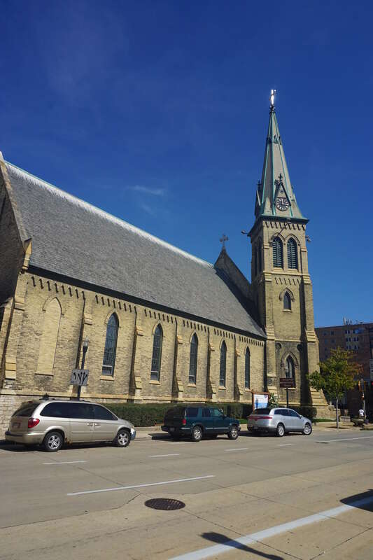 St. Luke's Episcopal Church in Racine, Wisconsin (United States).