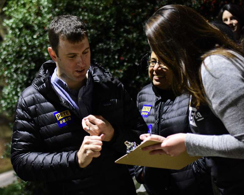 Rally in Raleigh with Pete (2020 Feb)