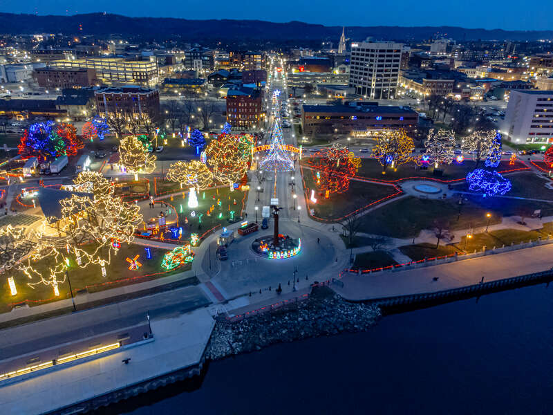 Rotary Lights La Crosse, Wisconsin