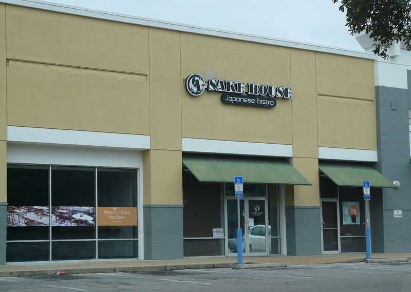 Sake House Japanese Bistro at Ocala Corners in Tallahassee, Florida.