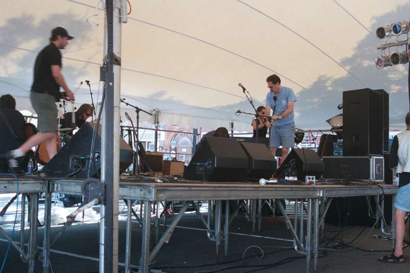 Sarah Lee Guthrie &amp;amp; Johnny Irion onstage