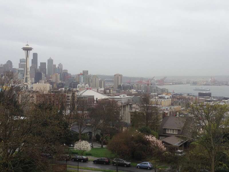 City of Seattle as viewed from Queen Anne Hill