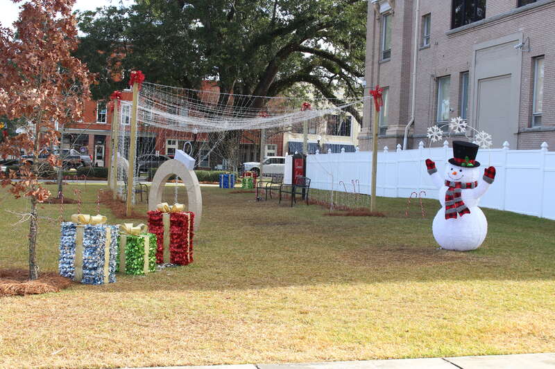 Valdosta Courthouse Square, Christmas 2019
