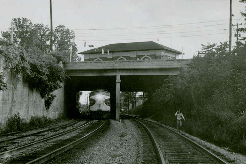Peachtree station, Atlanta, Georgia, ca. 1974.