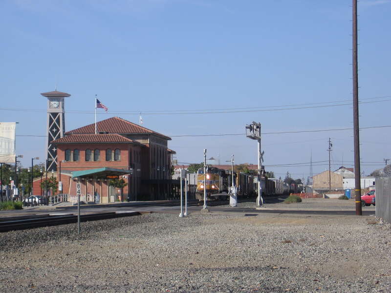 The Robert J. Cabral Station in Stockton, California, USA.