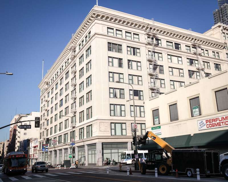 The 1913 Broadway Department Store, also known as The Broadway and the Broadway Mart Center, in the Broadway Theater and Commercial District of Los Angeles