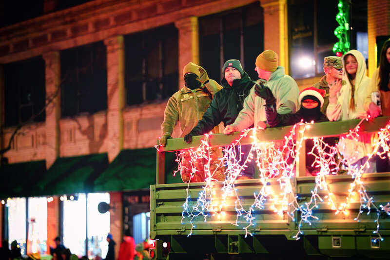 The Cheyenne Christmas Parade on November 30, 2024, in Cheyenne, Wyoming.