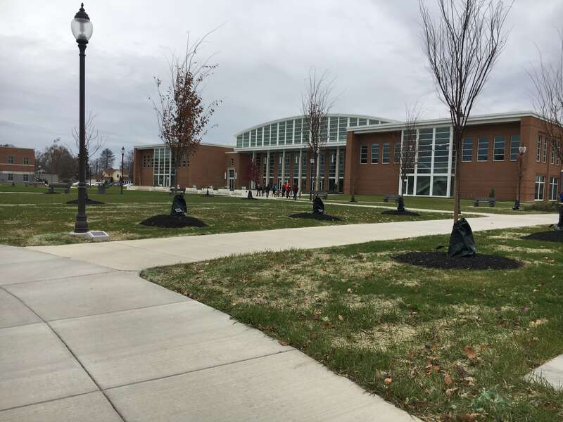 Photo of Student Life Center at The University of Findlay in November of 2017.
