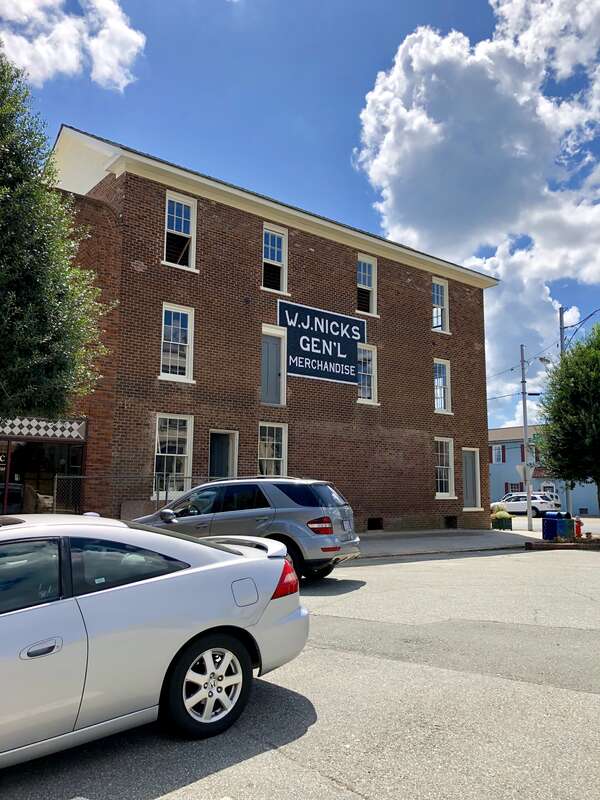 W.J. Nick's General Merchandise Building, Graham, NC