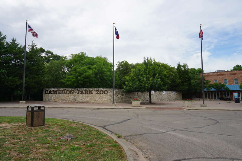 Cameron Park Zoo in Waco, Texas (United States).