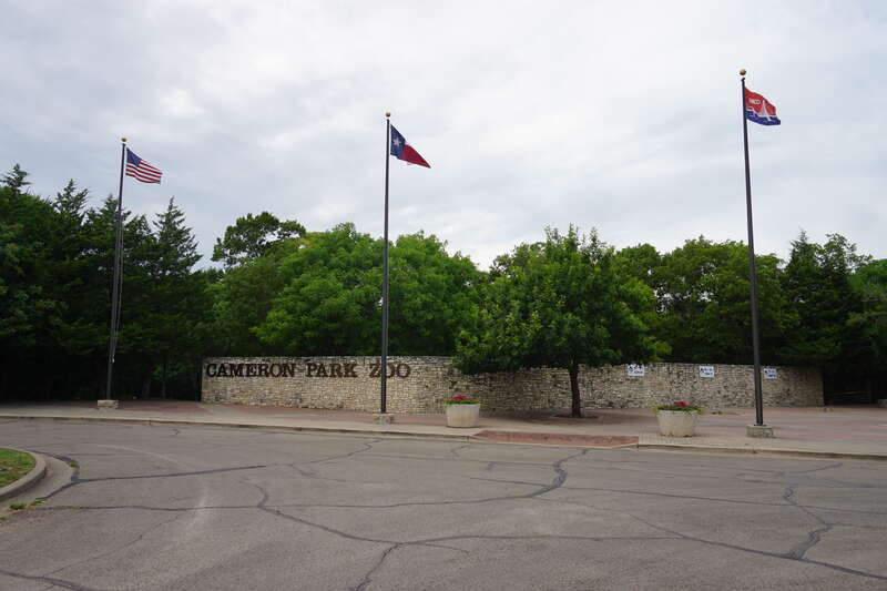 Cameron Park Zoo in Waco, Texas (United States).