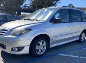 2005 Mazda MPV photographed in Santa Cruz, California.