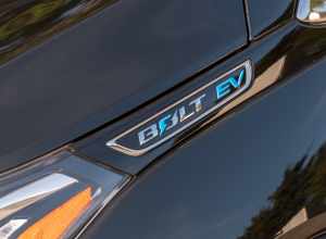 2019 Chevrolet Bolt EV in San Francisco, California in April 2019