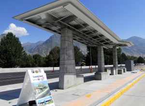 UVX station in Provo, Utah.