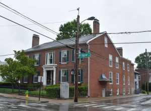 The Abraham Barton House (1795) in Lexington, Kentucky, is listed on the National Register of Historic Places.