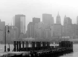 The old ferry docks at the CRRNJ railroad terminal in Jersey City.