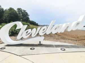 Cleveland Sign at Euclid Beach Park