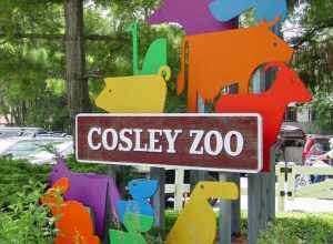 Cosley Zoo sign