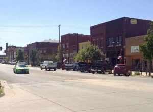 Downtown Core South Historic District, Generally bounded by C Ave., the alley south of Sherman, and Washington and Poplar Sts. Hutchinson