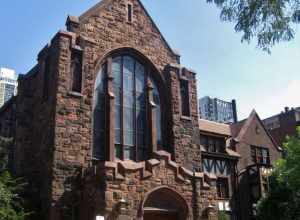 Episcopal Church of the Atonement and Parish House in Chicago (1889). It was originally designed by Henry Ives Cobb, but was altered in 1910 and 1920 by J. E. O. Pridmore.