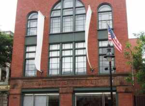 Ethan Allen Engine Company No. 4 Fire Station was built in 1887 and was designed by A. B. Fisher. (Source: [1])