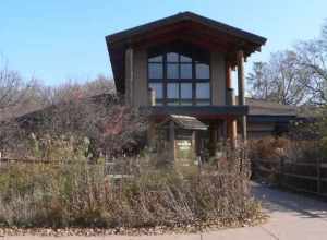 Fontenelle Forest visitor center, located at 1111 Bellevue Blvd N. in Bellevue, Nebraska.